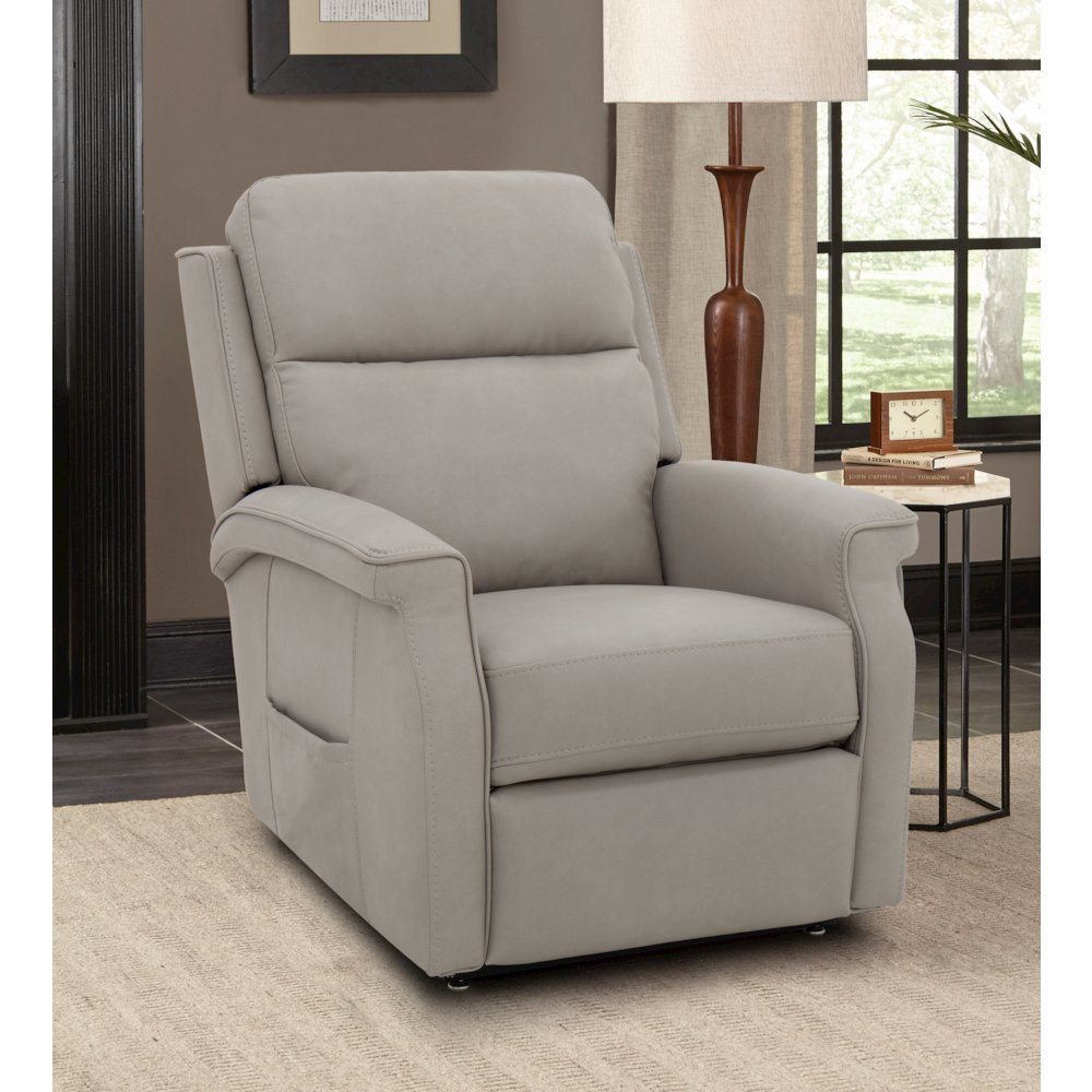 Lena Power Lift Recliner w/Power Head Rest, Power Lumbar & 2 Zone Heat