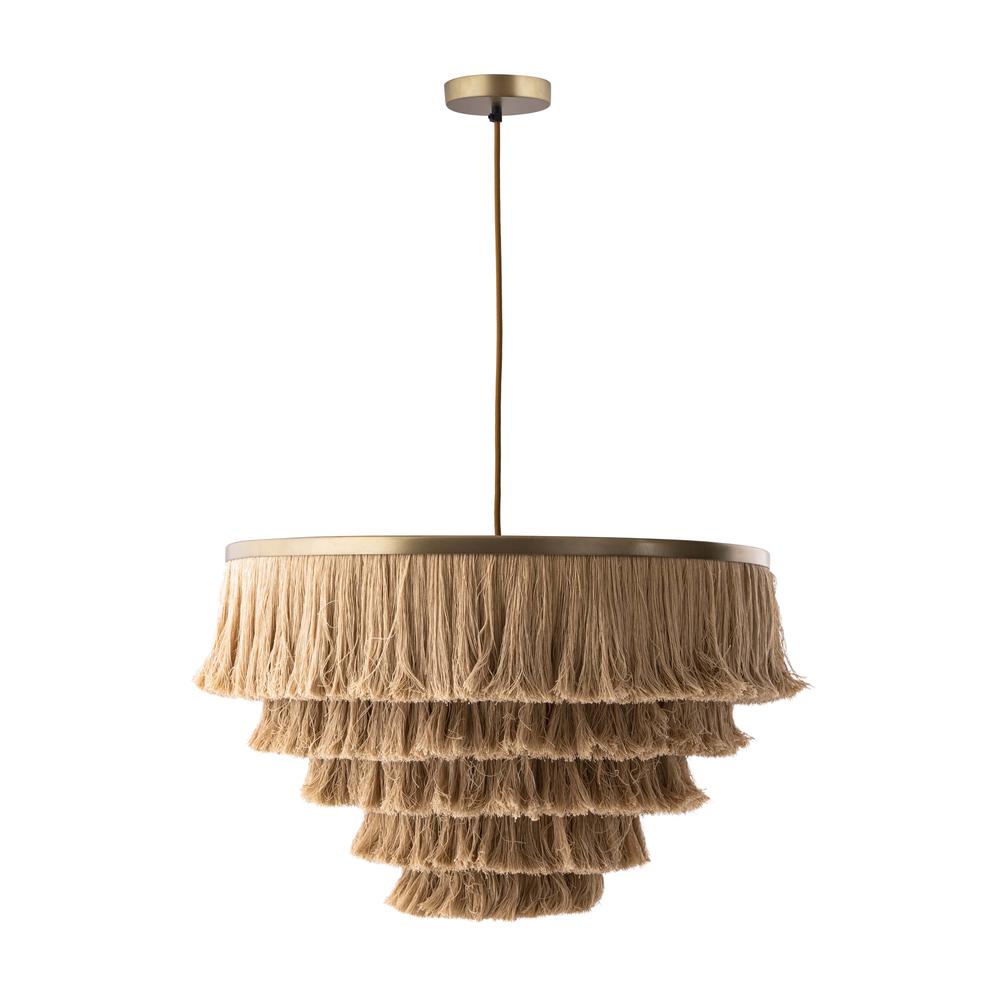 Boho Fringe Pendant Light, Belen Kox