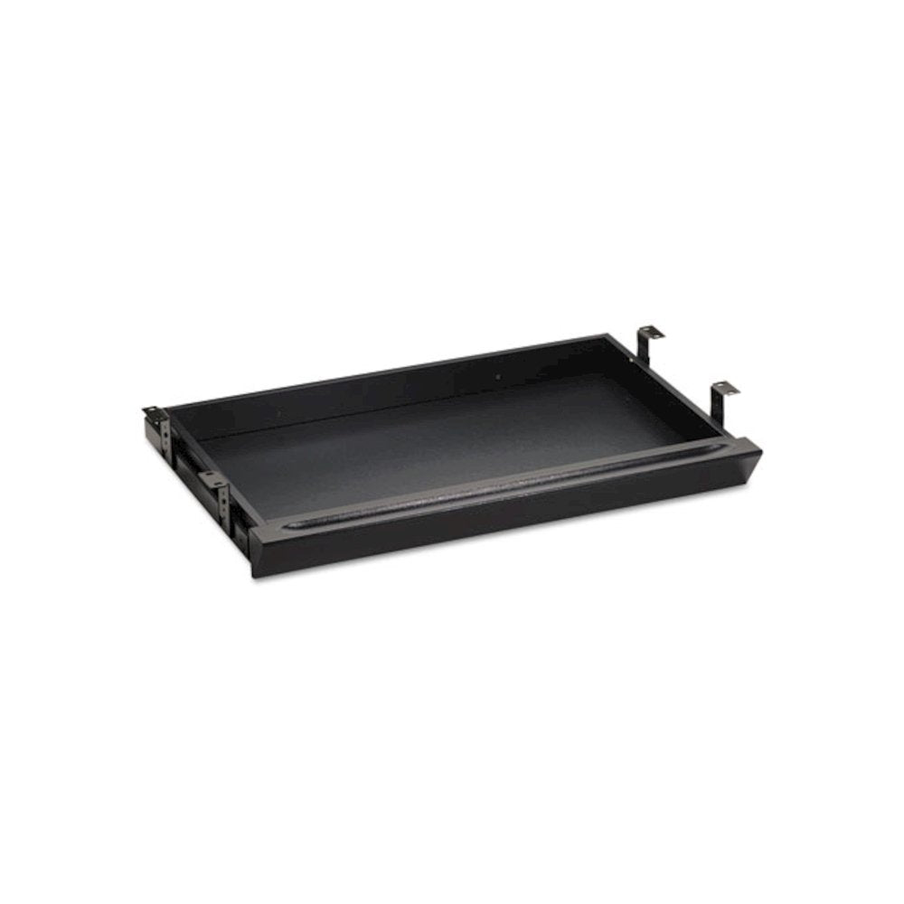 Universal Pencil Drawer Accessory, Metal/Wood, 26.38w x 15.88d x 2.75h, Black