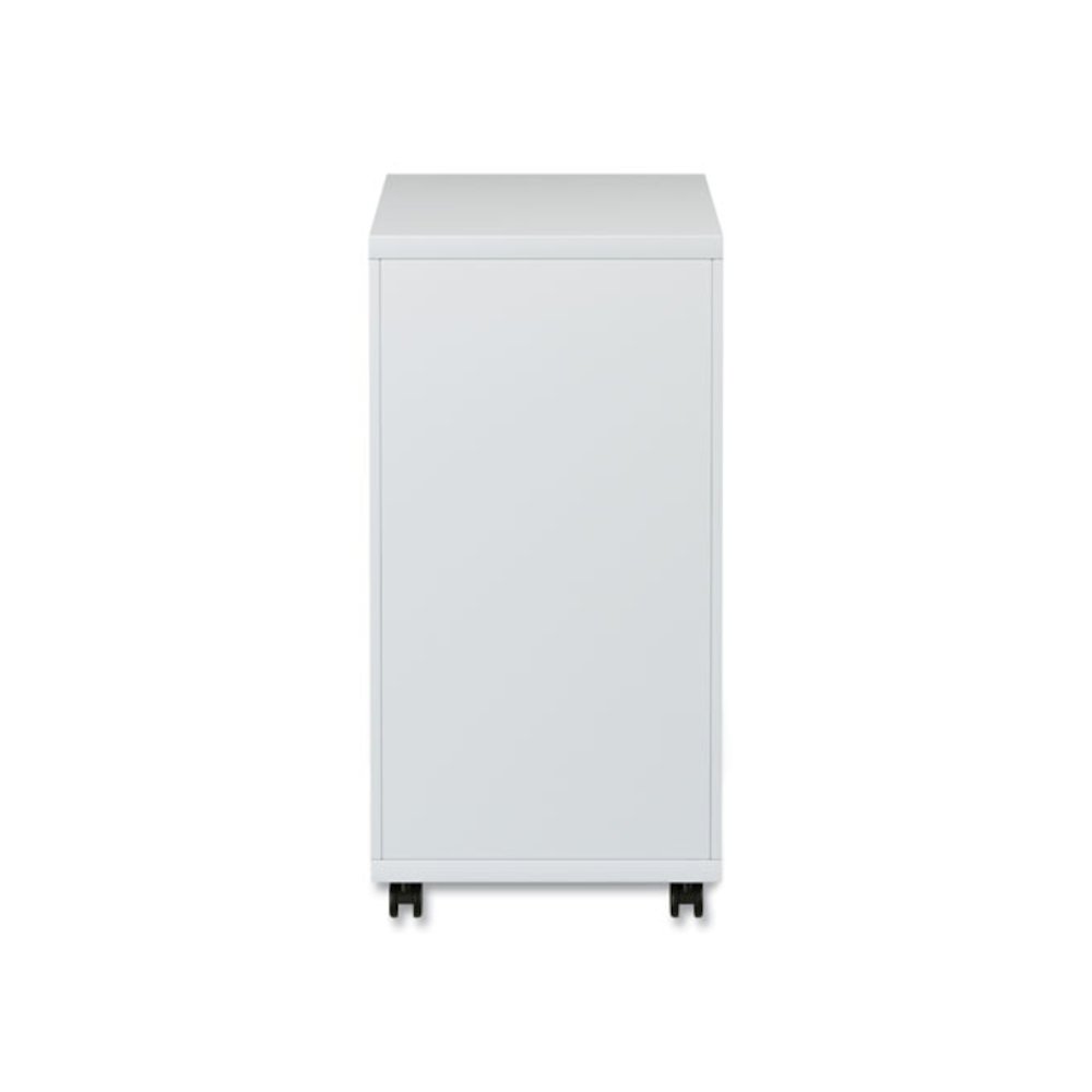 File Pedestal with Full-Length Pull, Left or Right, 2 Legal/Letter-Size File Drawers, Light Gray, 14.96" x 19.29" x 27.75"