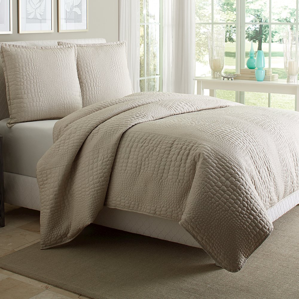 Dash 3-Piece Queen Duvet Set - Natural