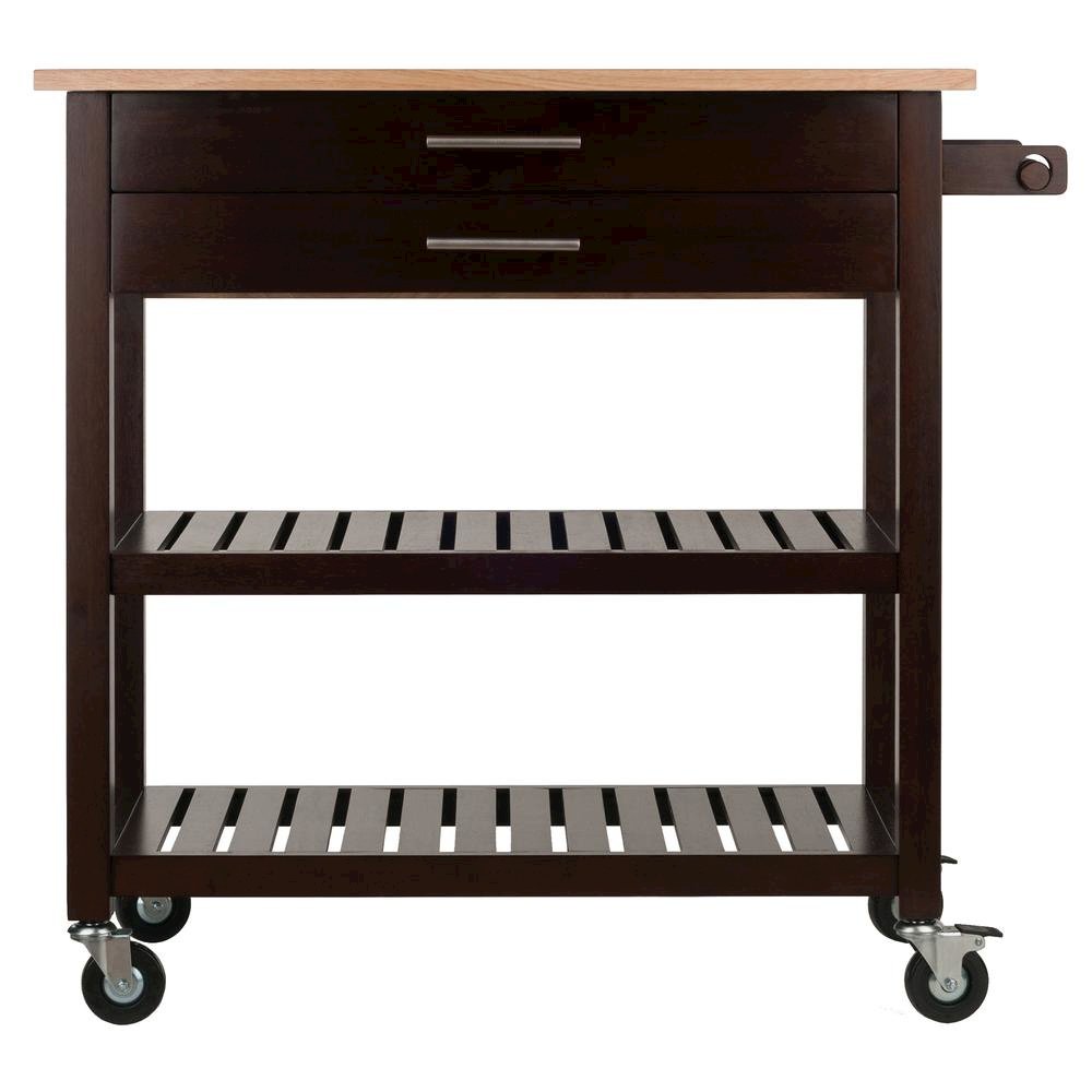 Kitchen Island on Wheels – Rolling Kitchen Island Cart with Ample Storage