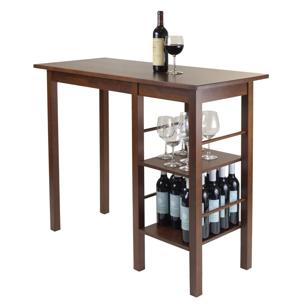 Antique Walnut Dining Table with Storage – Small Kitchen Table for 2