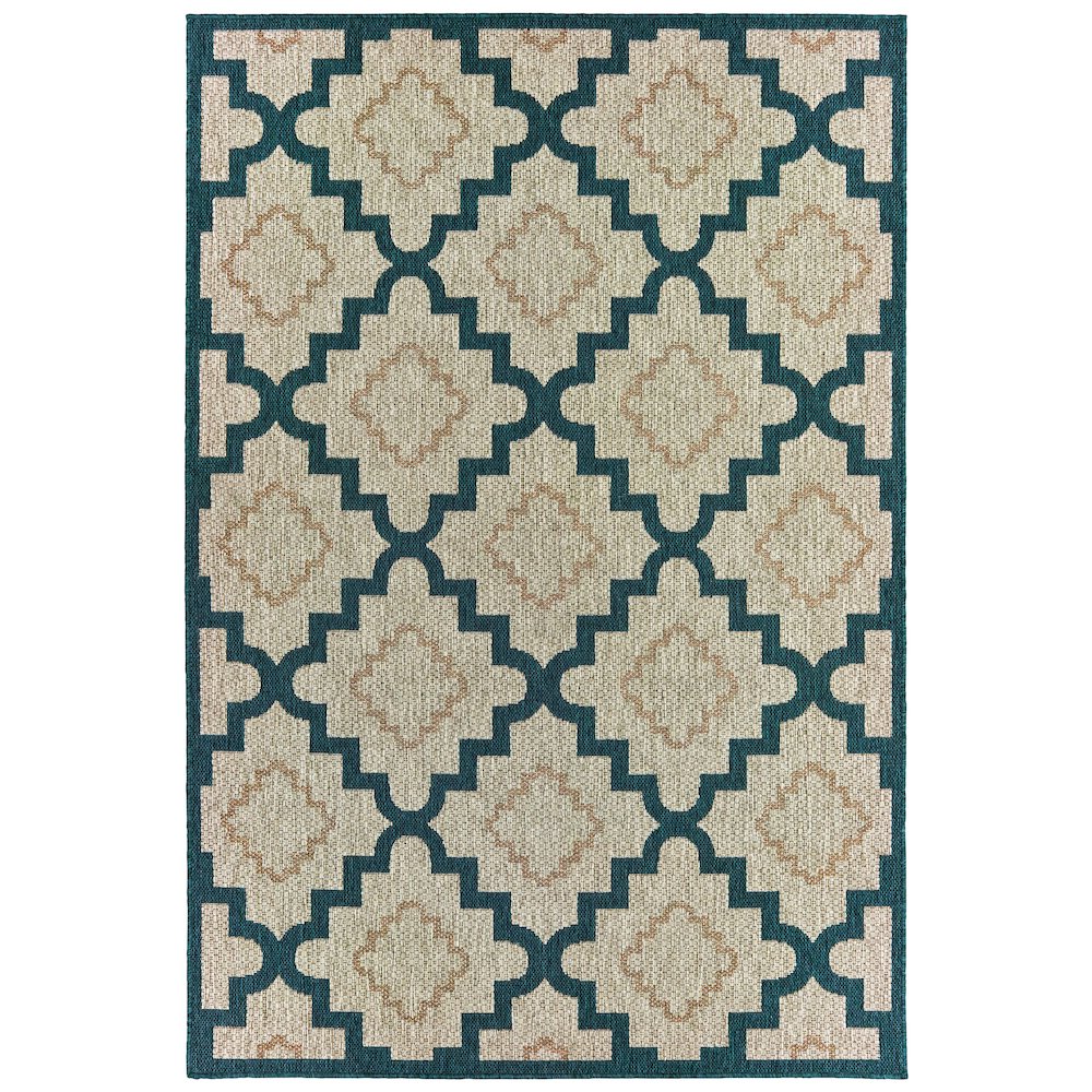LATITUDE Grey 5' 3 X 7' 3 Area Rug
