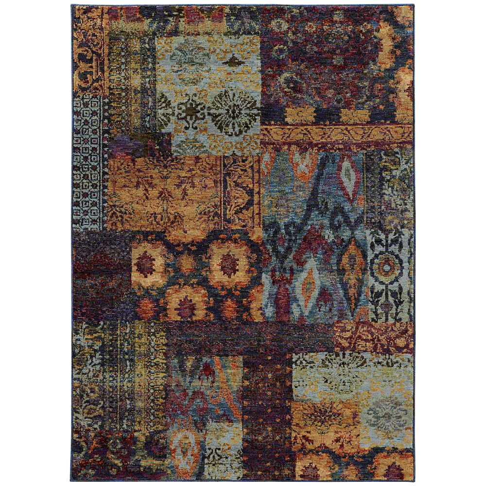 ANDORRA Multi 6' 7 X 9' 6 Area Rug
