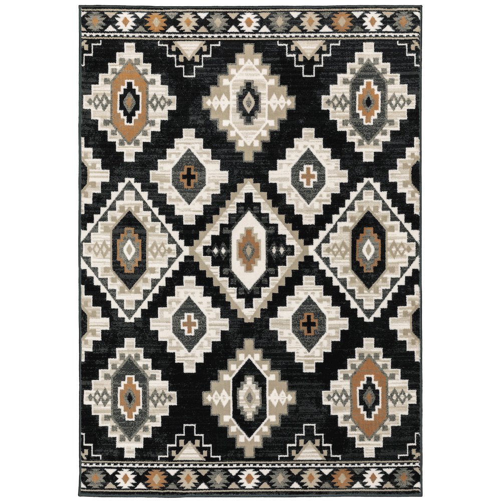 GEORGIA Charcoal 9'10 X 12'10 Area Rug