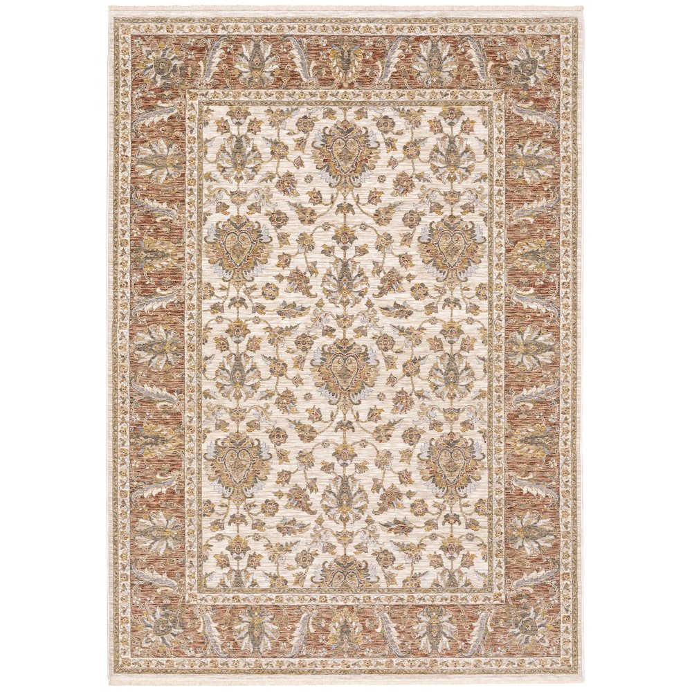 MAHARAJA Ivory 7'10 X 10'10 Area Rug