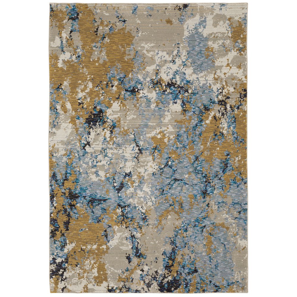 EVOLUTION Blue 8' 6 X 11' 7 Area Rug