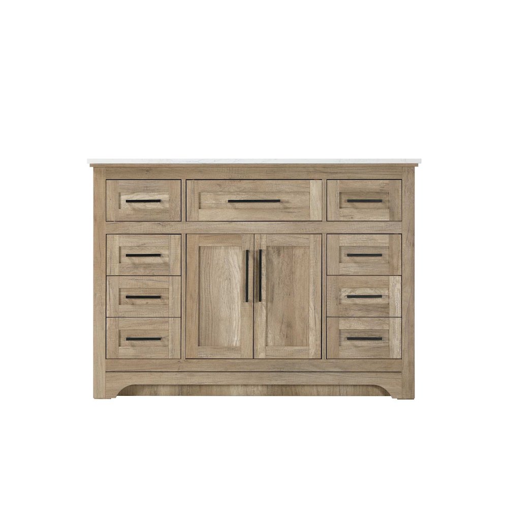 48 inch Single Bathroom Vanity in Natural oak