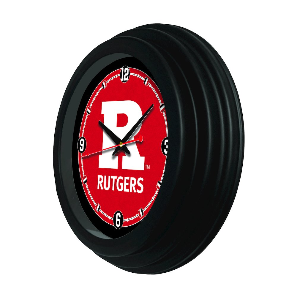 Rutgers 15" Wall Clock