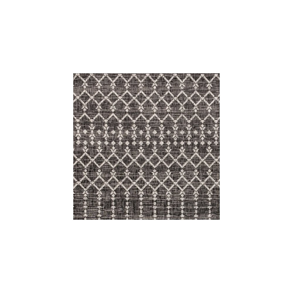 Ourika Moroccan Geometric TetuWeave Indoor/Outdoor Rug