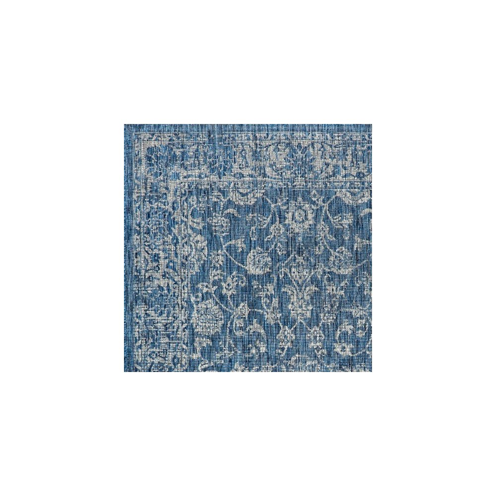 Tela Bohemian TetuWeave Floral Indoor/Outdoor Rug