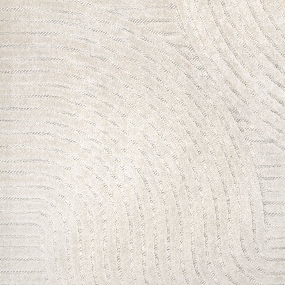 Hallie High-Low Minimalist Curve Geometric Indoor/Outdoor Rug
