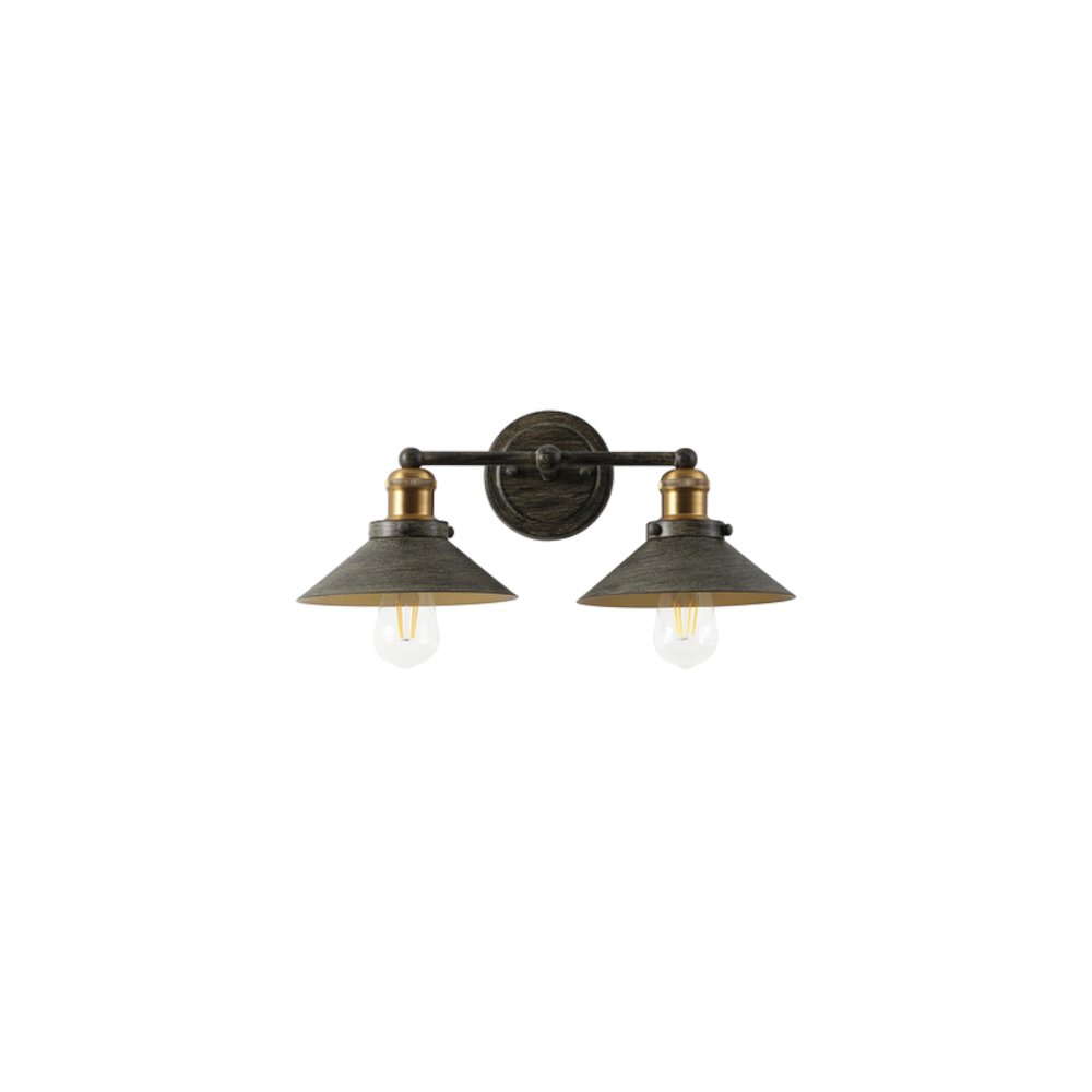 July 2-Light Industrial Farmhouse Metal Vanity Light