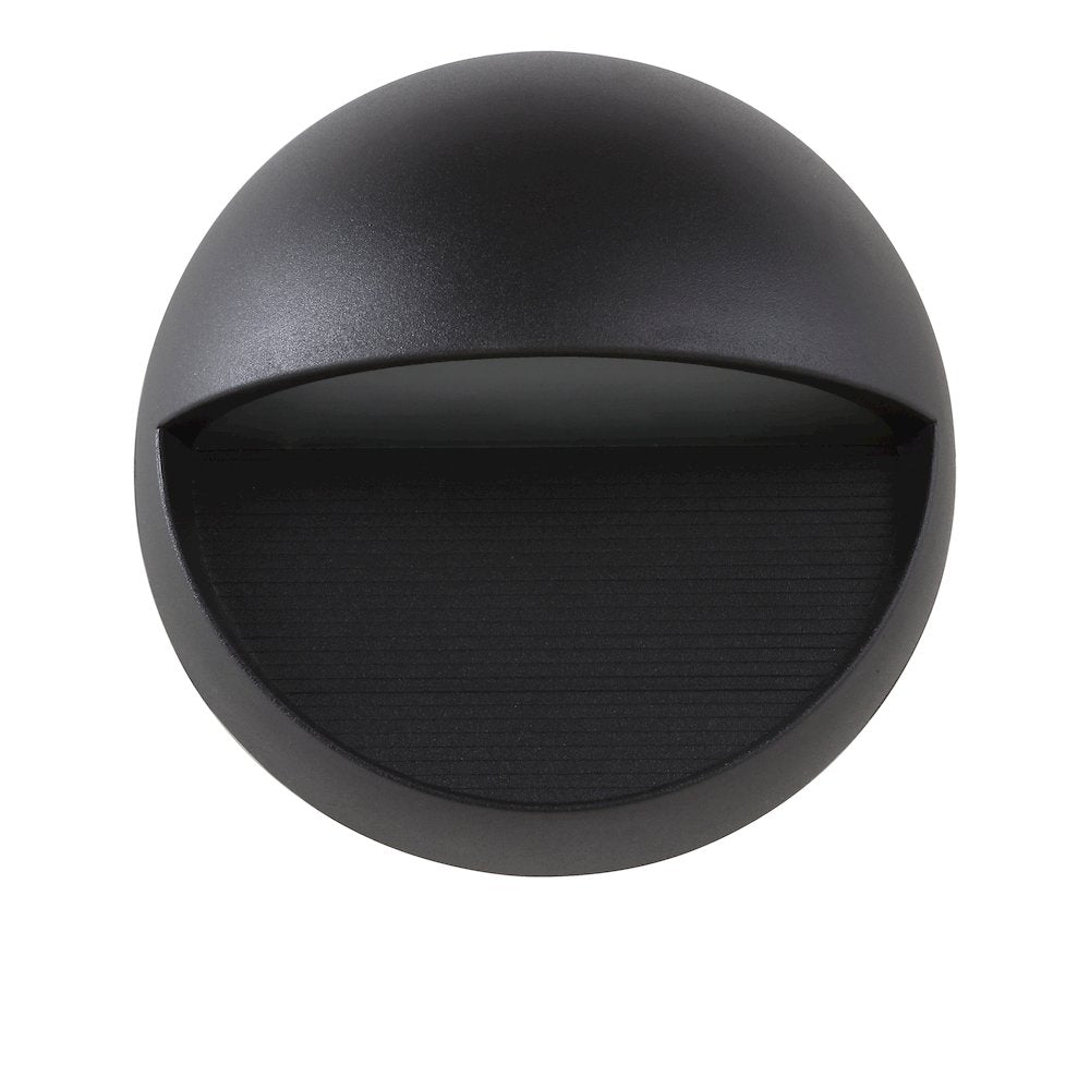 Orbe Outdoor Metal/Glass Integrated Led Wall Sconce