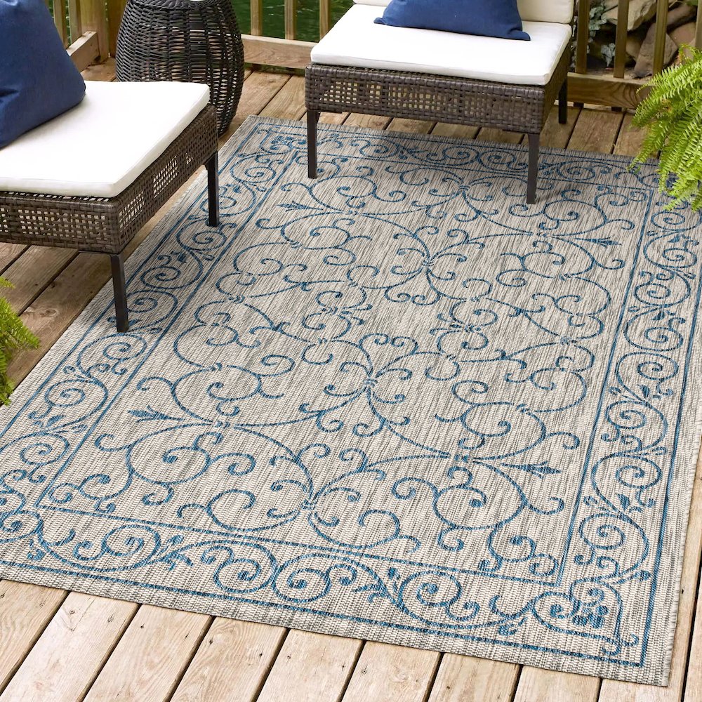 Charleston Vintage Filigree TetuWeaveIndoor/Outdoor Rug