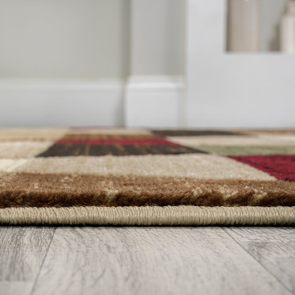 Kehoe Retro Diamonds Geometric Area Rug