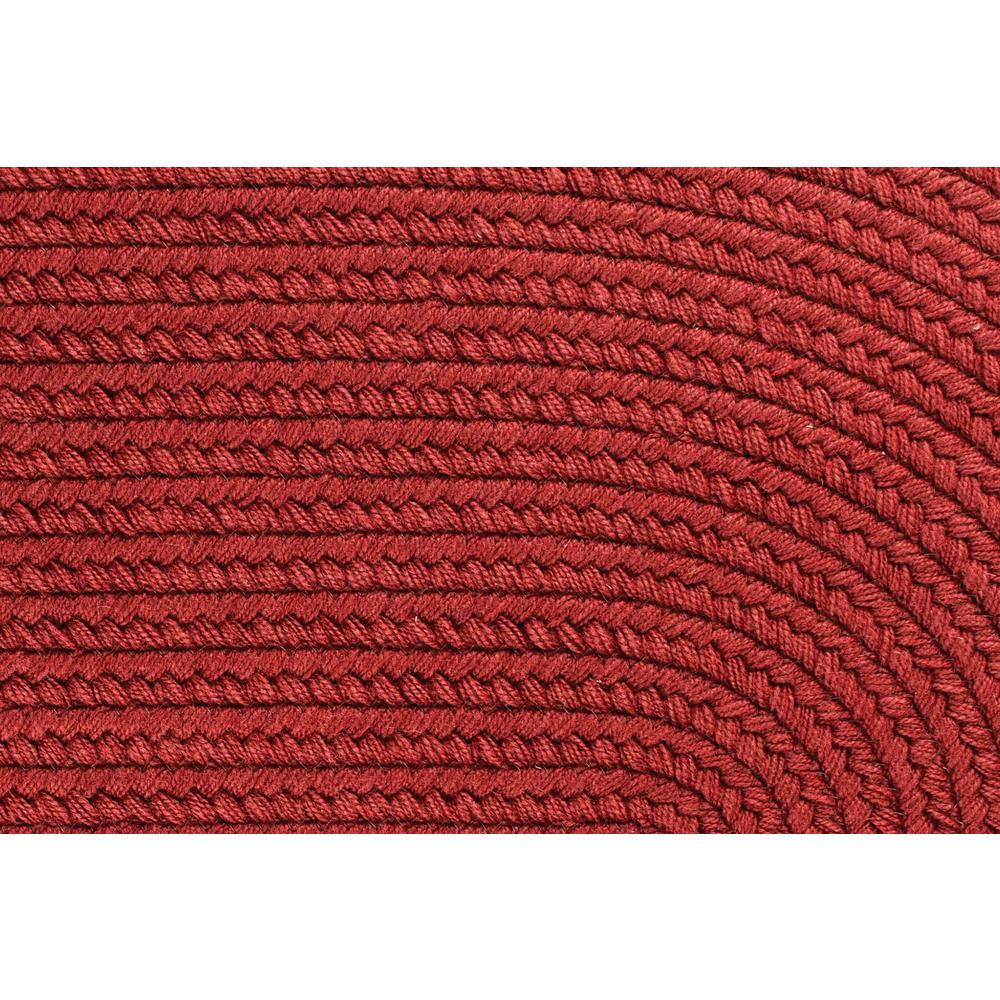 Solid Scarlet Wool 8' Round