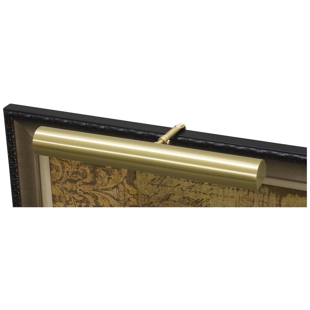 Contemporary 16" CA Compliant Satin Brass Plug-In Picture Lights