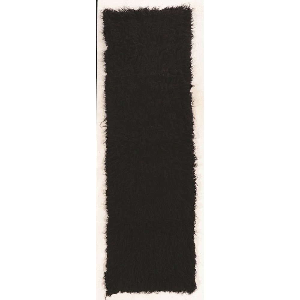 New Flokati 1400grams Black 2.4x8.6, Rug