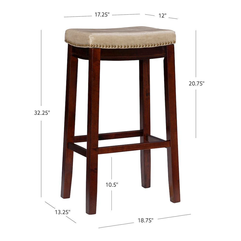 Claridge Beige Barstool