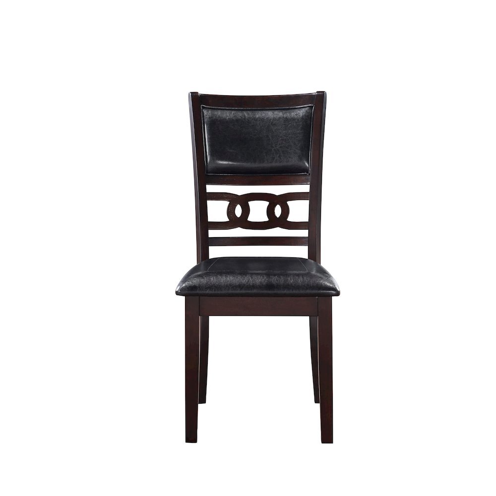 Brown Drop Leaf Table and Chairs Set, Compact Round Dining Table with 2 Chairs
