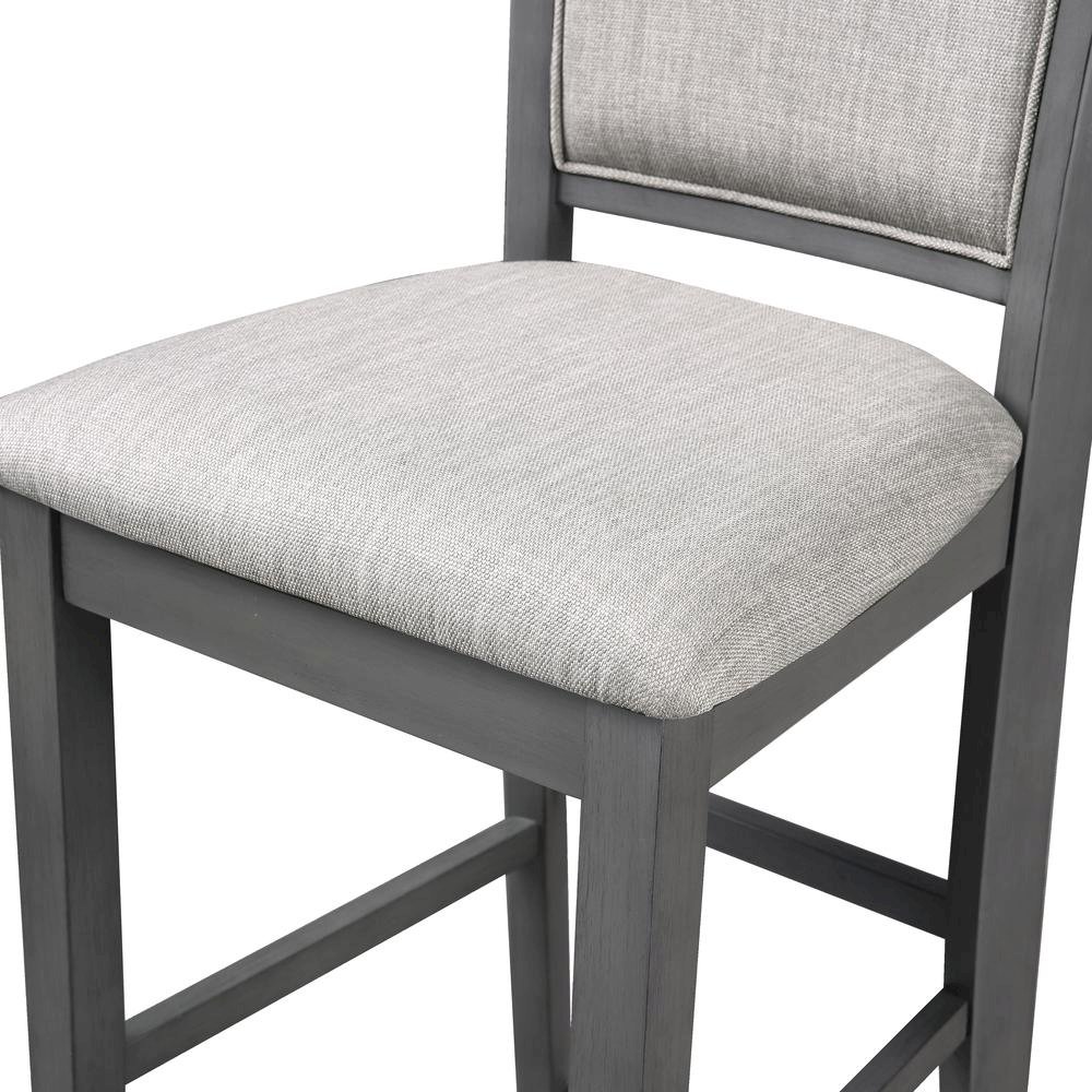 Gray Counter Height Dining Table Set for 4 – Table and Chairs Design