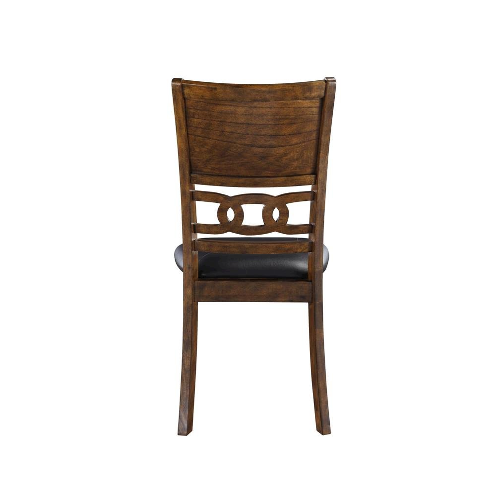 Brown Dining Room Chairs Set of 6 – Solid Wood Dining Table Seating