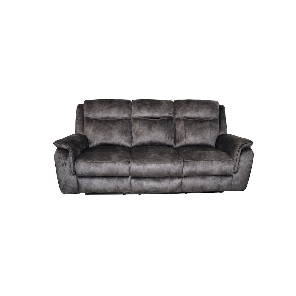 Park City Sofa W/Dual Recliner-Slate