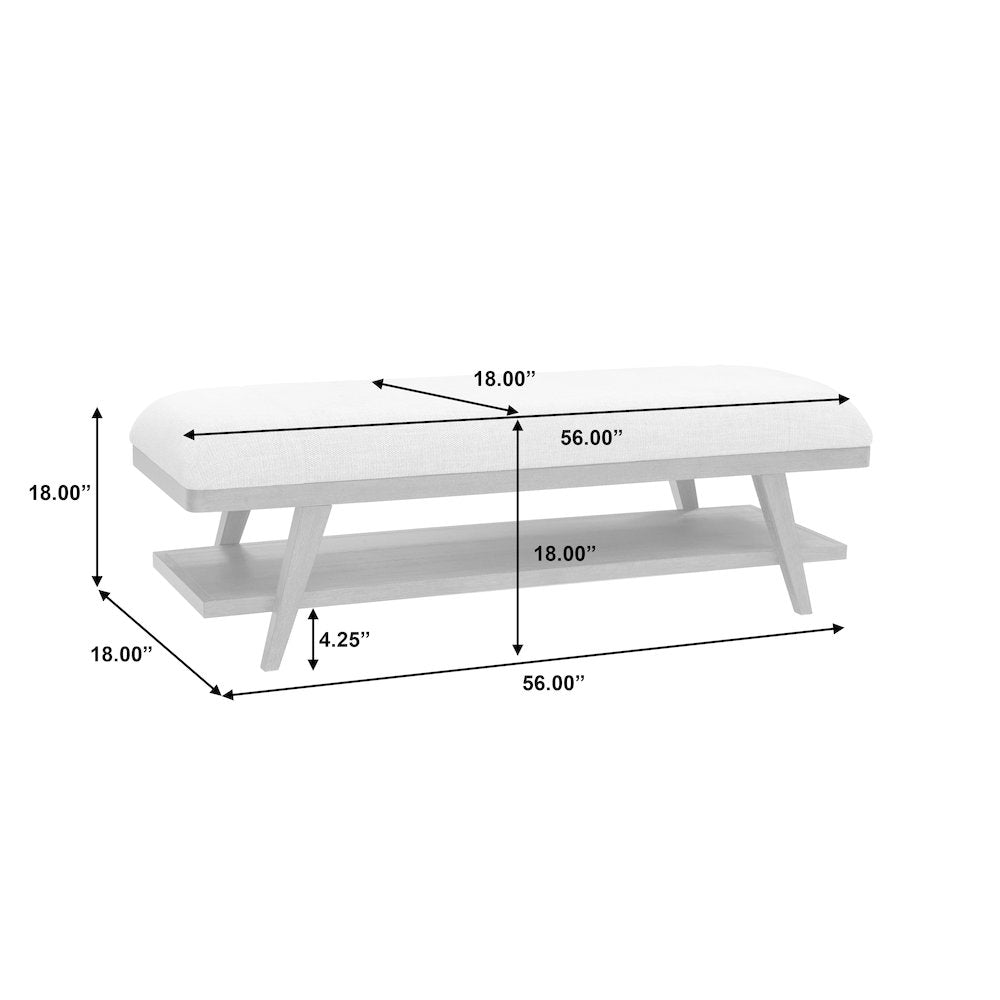 Quincy Upholstered Bed Bench