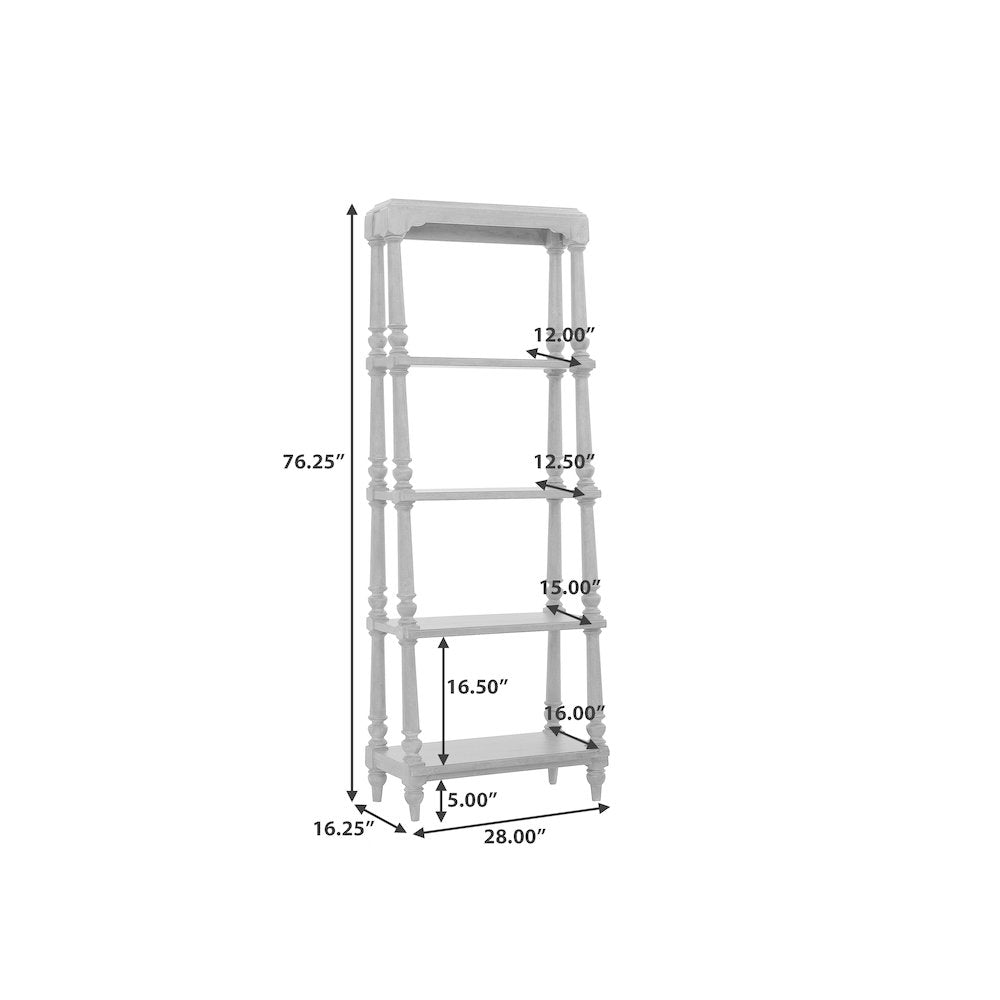 Revival Row Open Shelf Etagere