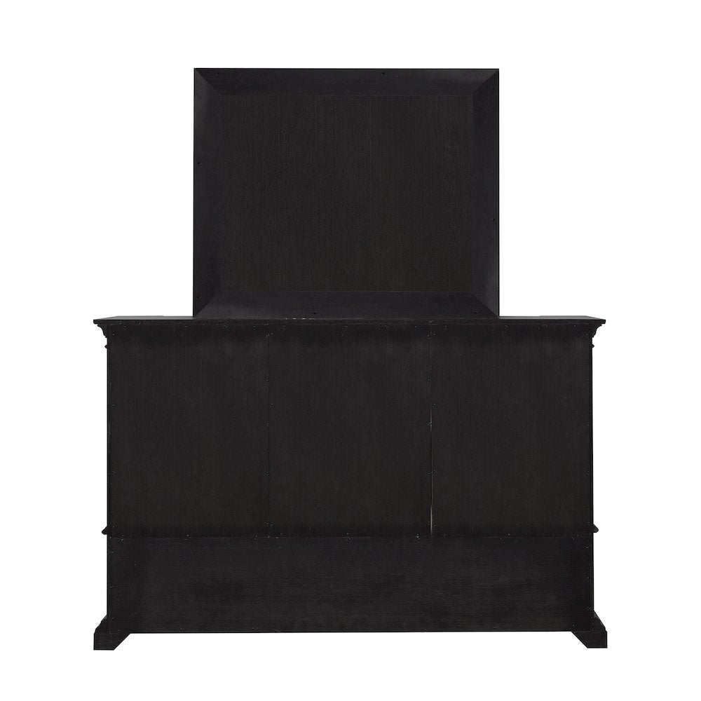 Woodbury 5-Drawer Dresser with Cabinets in Cowboy Boots Brown