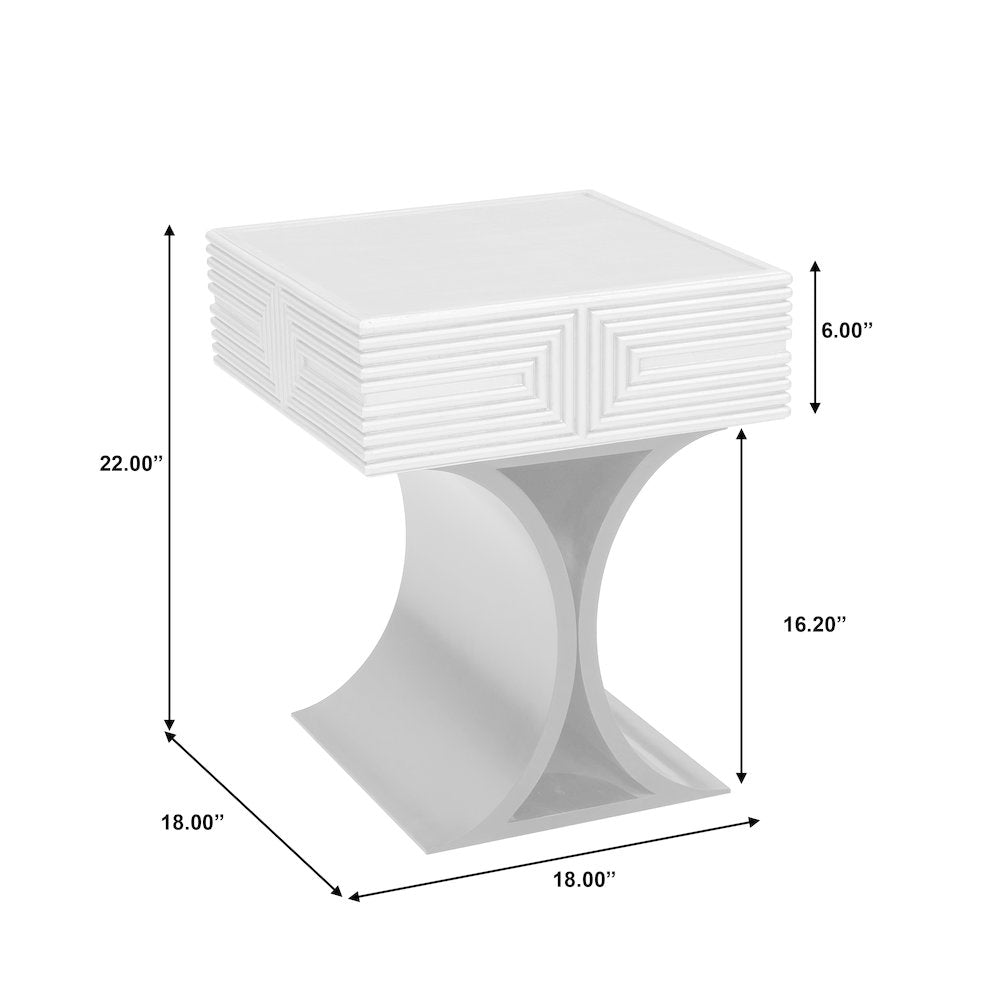 Modern Geometric Spot Table