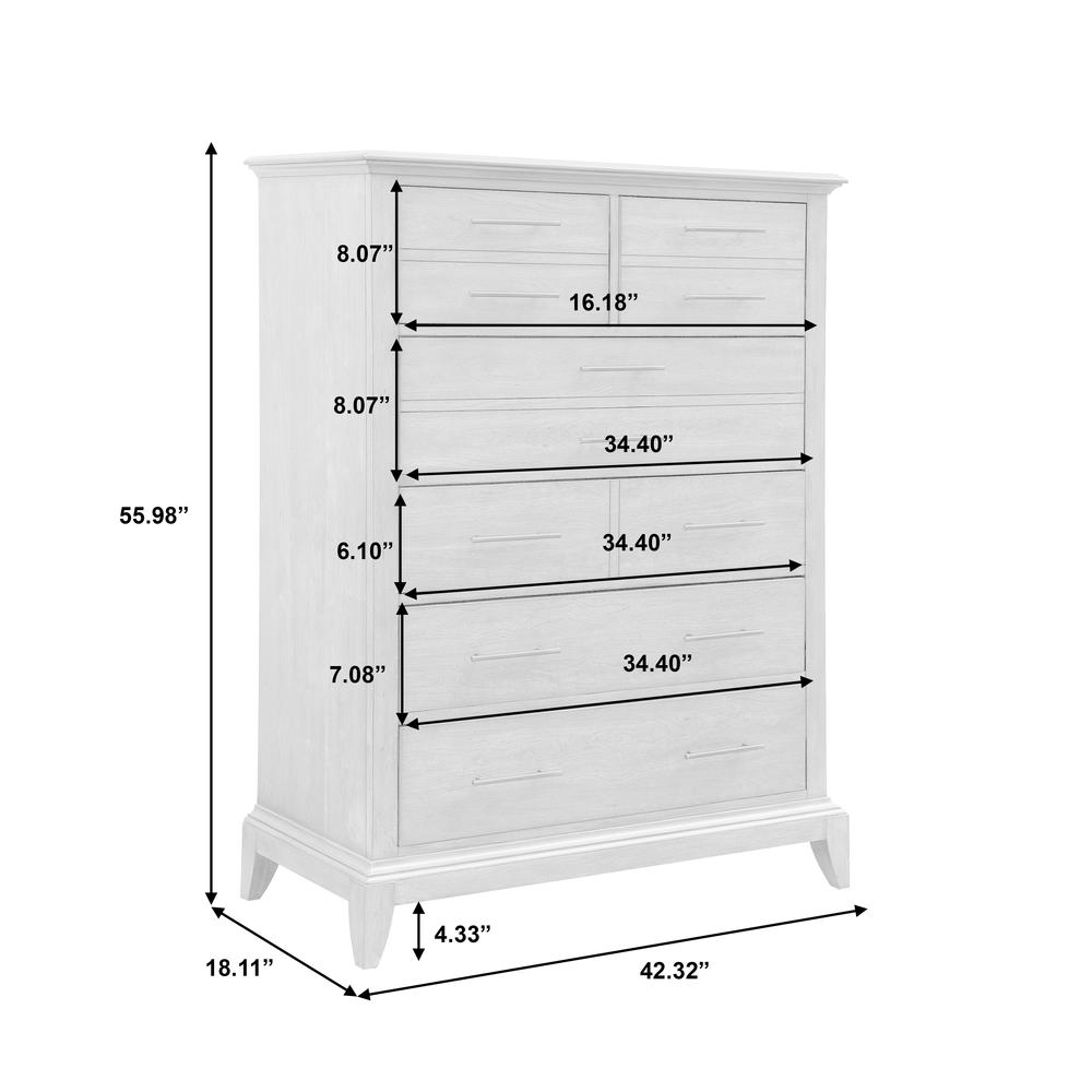Shaker Heights 6-Drawer Chest