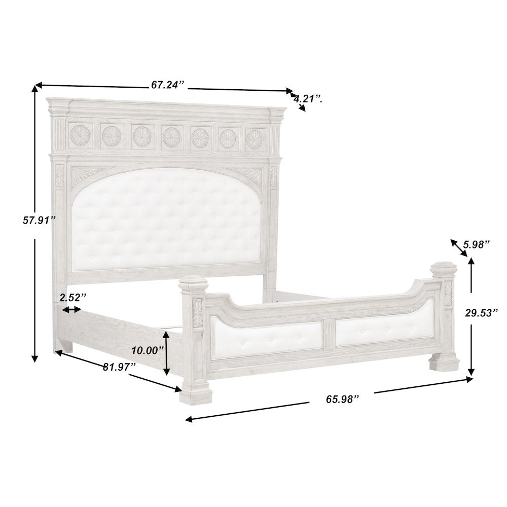 Kingsbury Queen Panel Bed