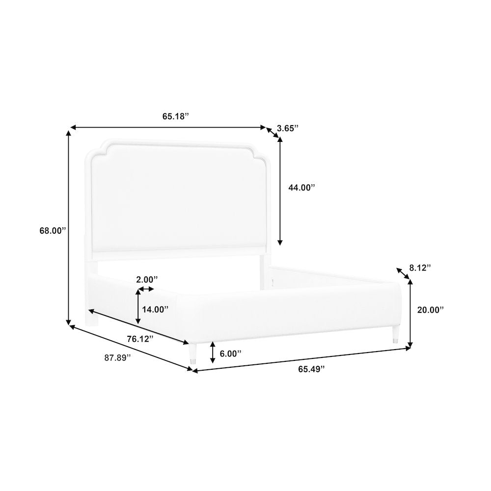 Grace Upholstered Queen Bed