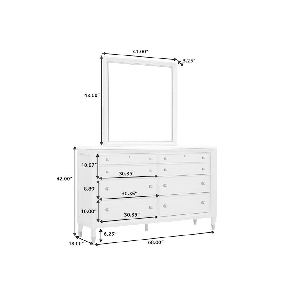 Ashby Place 6-Drawer Dresser