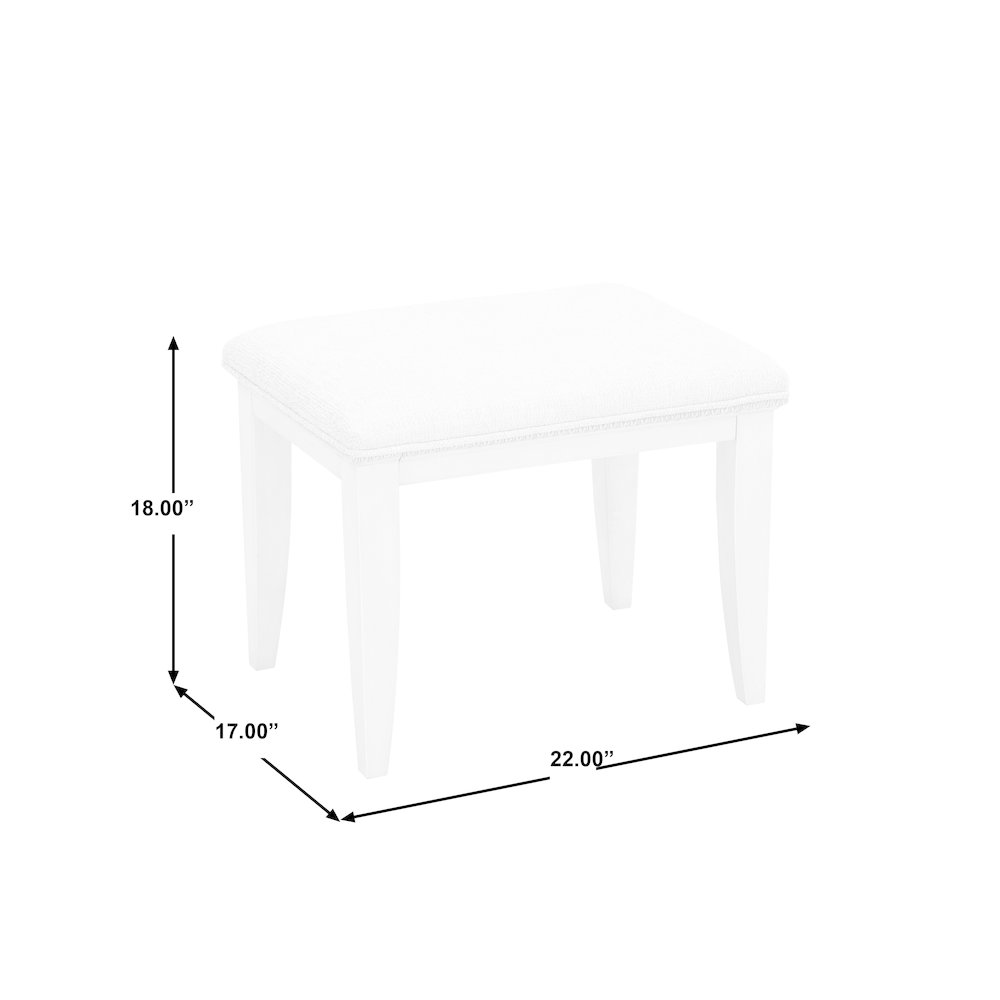 Camila Vanity Stool