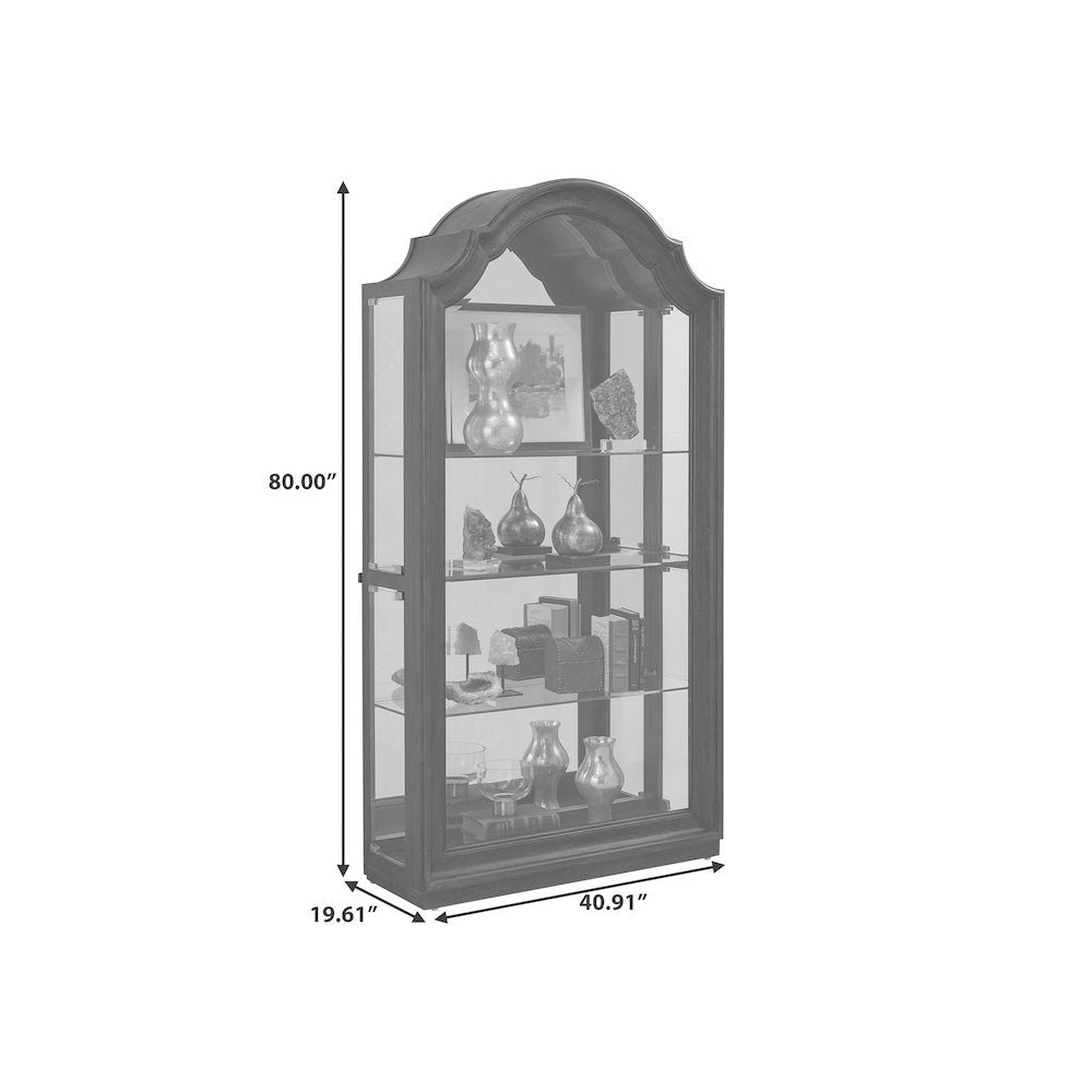 Traditional Side Entry Curio