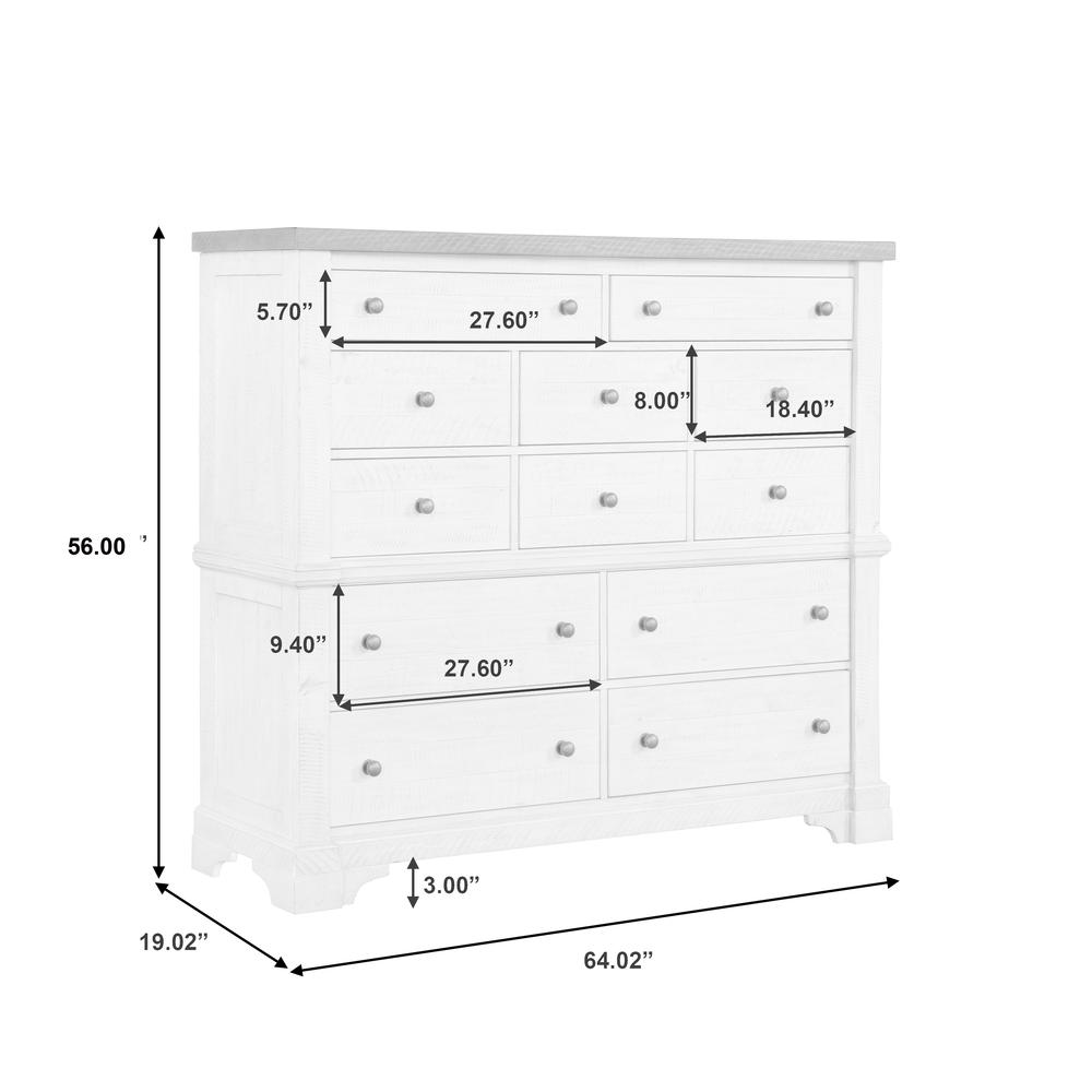 Valley Ridge 12 Drawer Gentleman's Chest