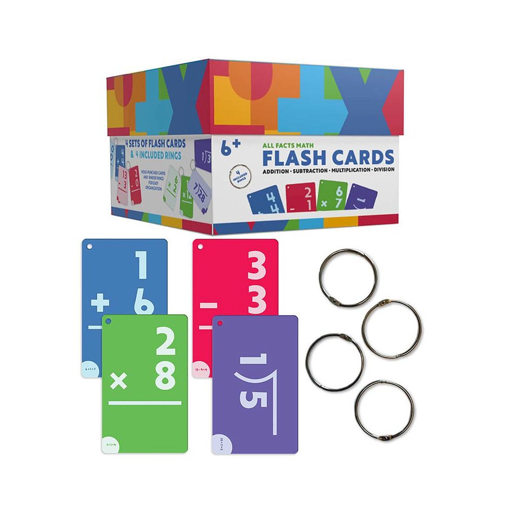 All Facts Math Flash Cards
