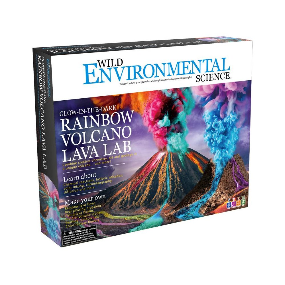 Rainbow Volcano Lava Lab