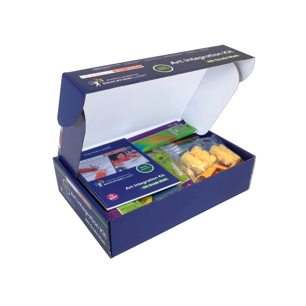 4th Grade Art Integration Math Kit, Geometry, Assorted, 1 Kit