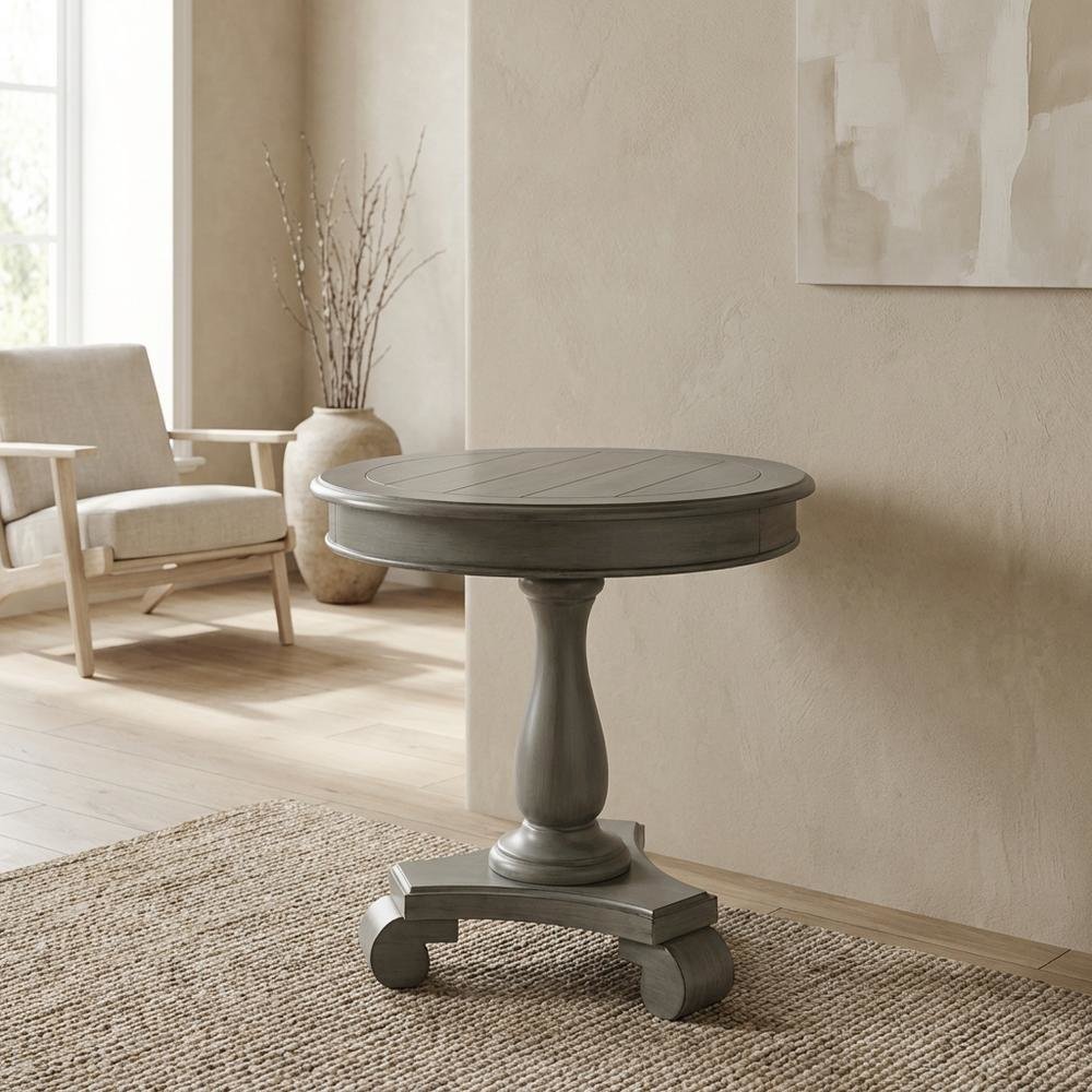Grey, Pedestal Table, Pedestal Base, Quality Build