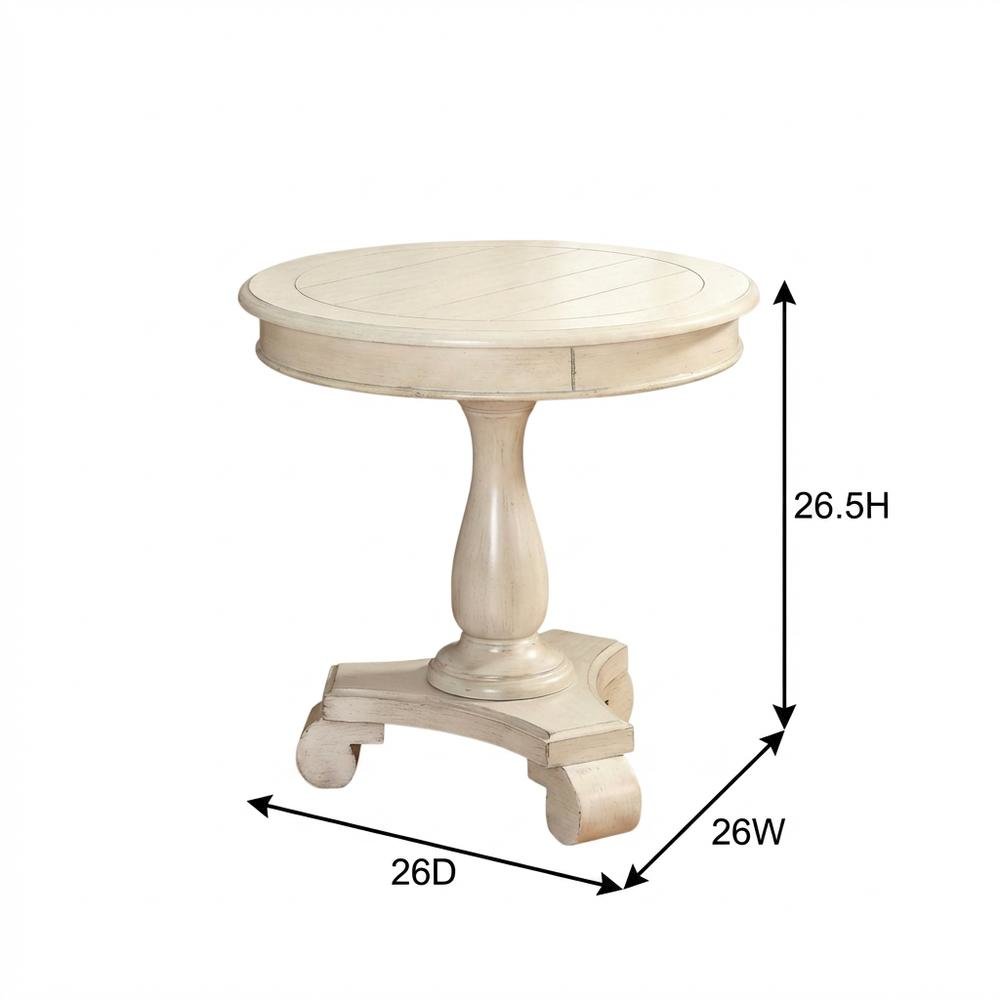 White, Pedestal Table, Pedestal Base, Quality Build