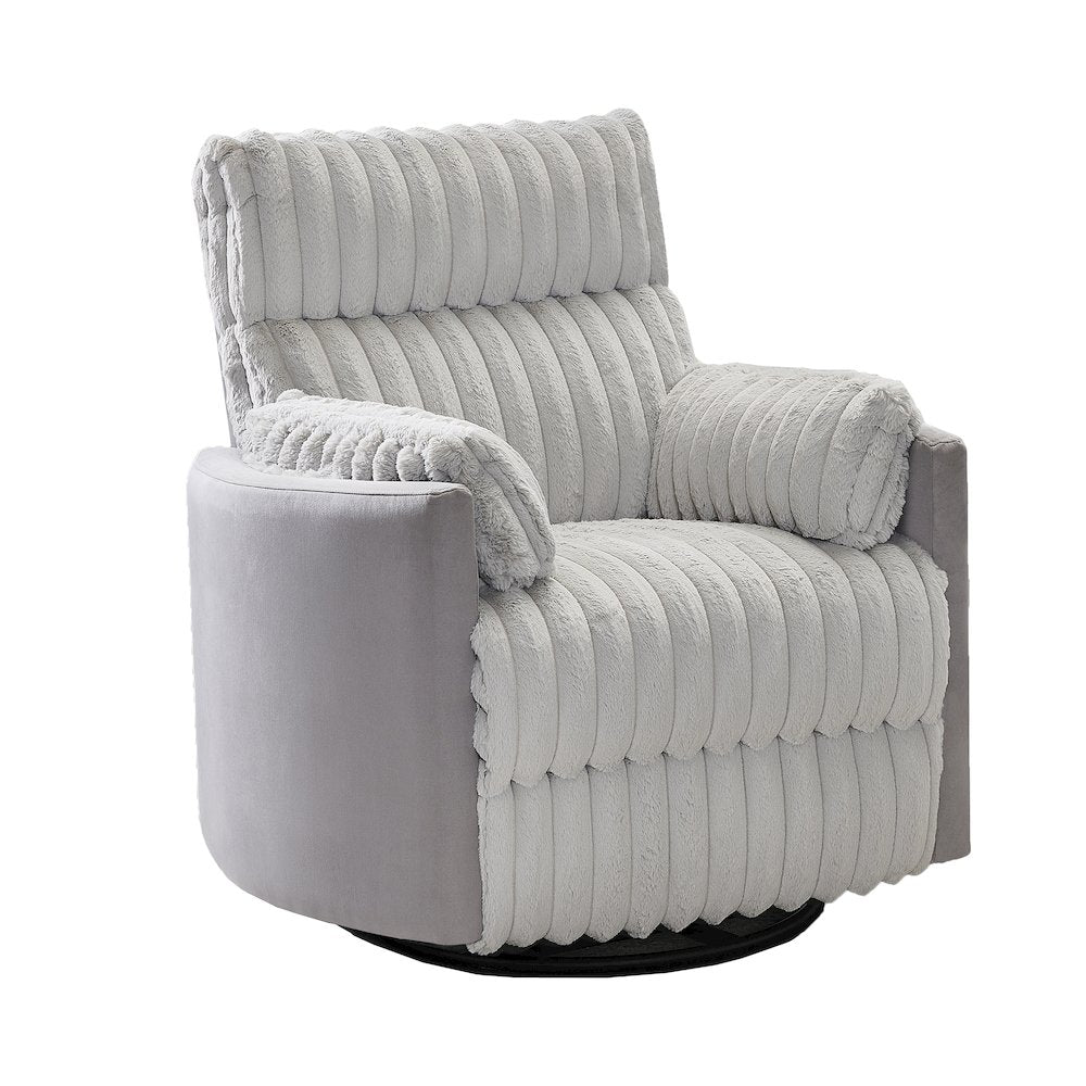 Bocaton Wide Wale Corduroy Upholstery Manual Recliner