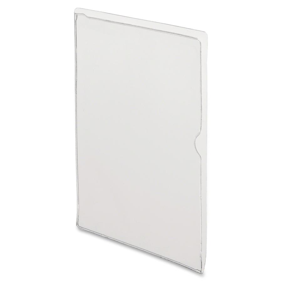 Pendaflex CopyGard Heavy-Gauge File Jacket - 8 1/2" x 11" - Vinyl - Clear - 25 / Box