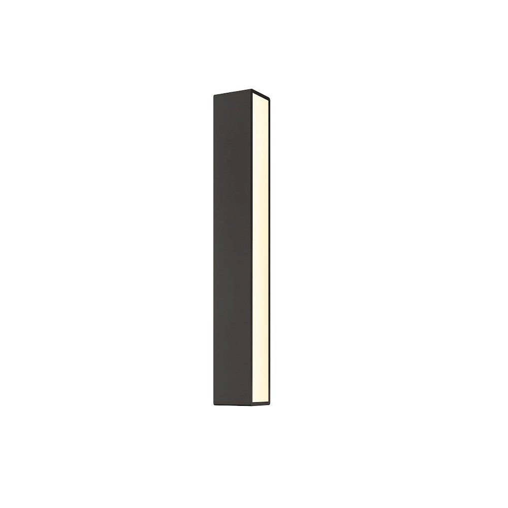 Sideways Wall Sconce, Textured Bronze