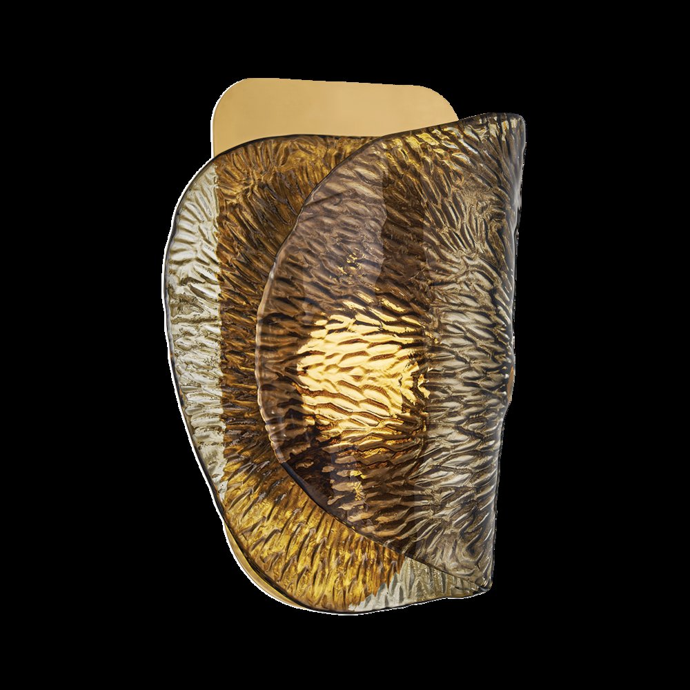 Klara Wall Sconce, Vintage Brass
