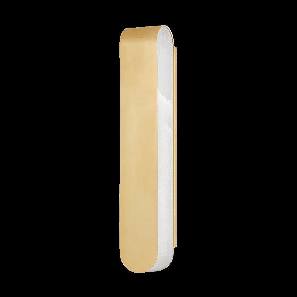 Briarwood Wall Sconce, Aged Brass
